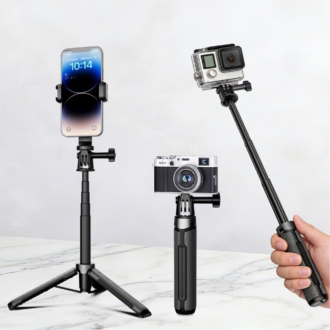 SCS DJI Osmo 360 panoramska kamera s mini selfie štapićem i stativom – Action 5/4/3
