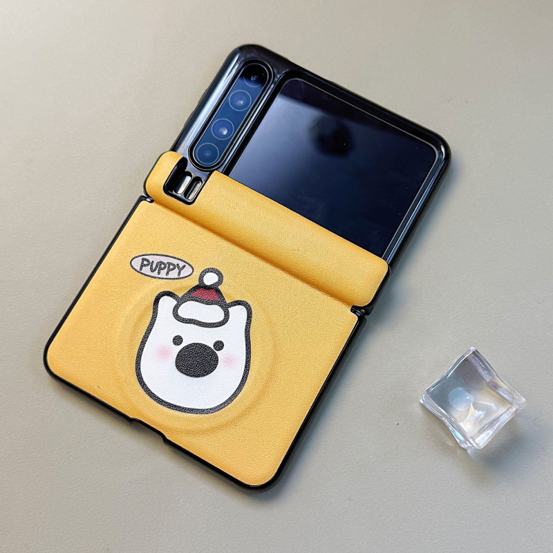 Husă Huawei PuraX cu ecran pliabil – unisex, piele artificială, finisaj mat