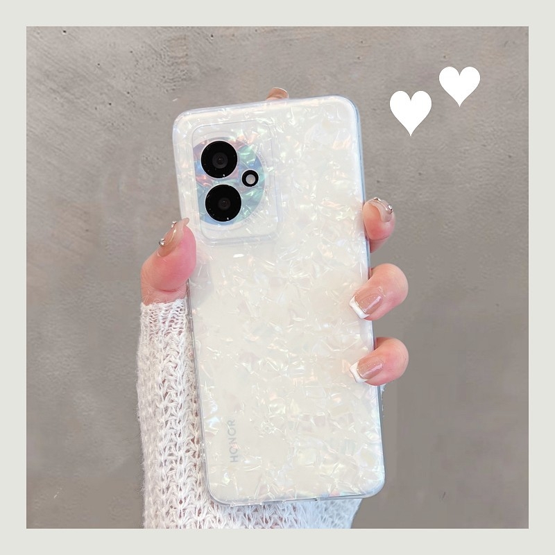 Carcasă transparentă pentru Huawei Honor 100/100Pro/X100P, stil Ins