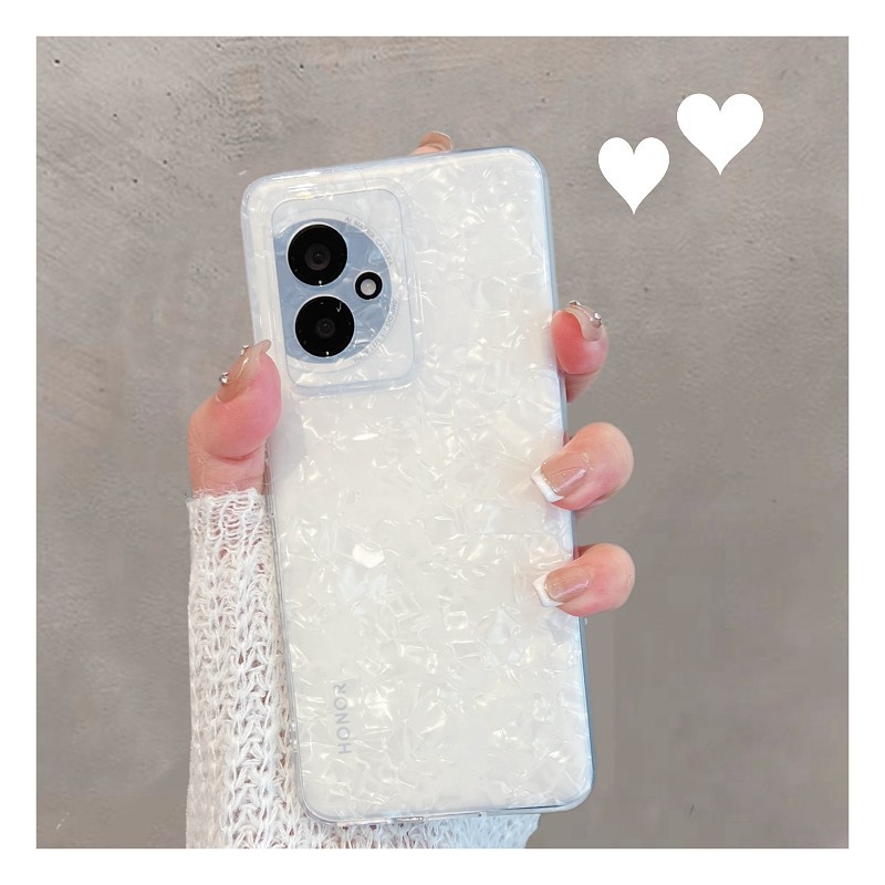 Carcasă transparentă pentru Huawei Honor 100/100Pro/X100P, stil Ins