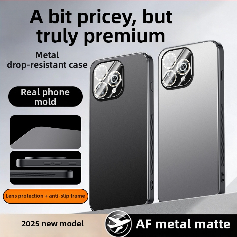 Matný kovový kryt pre Huawei Enjoy 80S, Enjoy 70 Plus, Enjoy 70 Pro a Enjoy 80 Pro, s plnou ochranou objektívu a odvádzaním tepla
