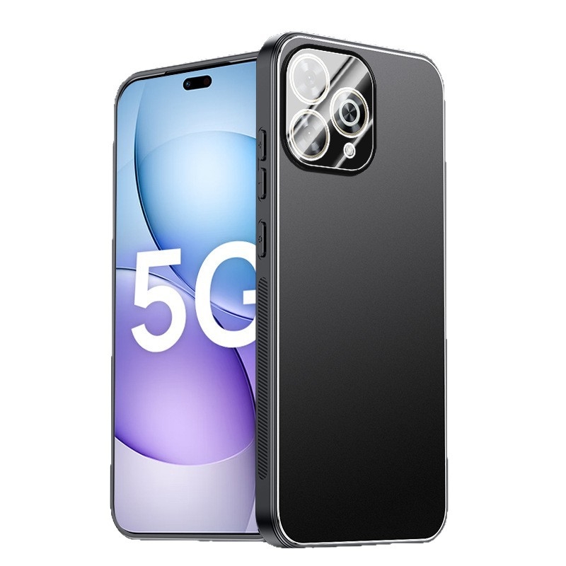 Carcasă metalică mată pentru Huawei Enjoy 80S, Enjoy 70 Plus, Enjoy 70 Pro și Enjoy 80 Pro, cu protecție completă a obiectivului și disipare a căldurii