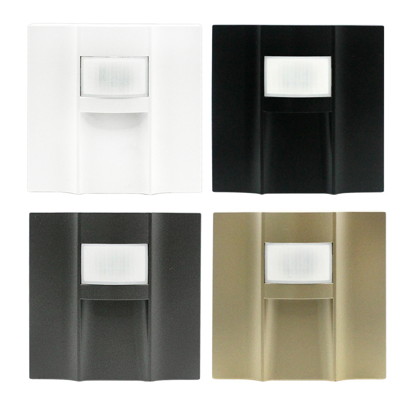 LED noćna lampica model D10, infracrveni senzor, 3500K, 120° ugao zraka, dimenzije 85×85×38 mm