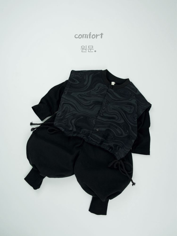 Hanxi dječje hlače Lantern stil, 100% pamuk, crne, unisex, visok struk, ležeran kroj, za djecu 3–8 godina, proljeće i jesen