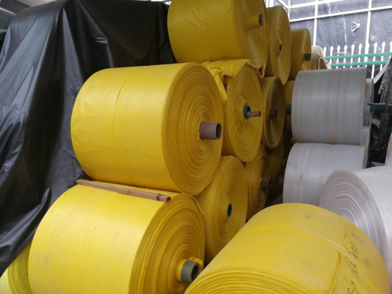 Zelena PP plastična vrećica s uzorkom zmijske kože, cijevno pletena, prilagodljivo logističko pakiranje