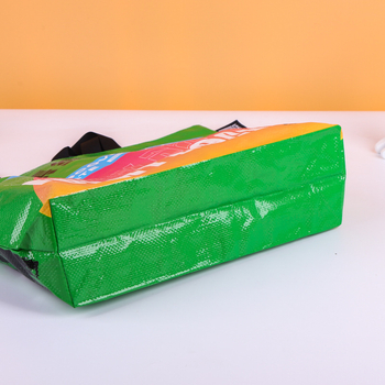 PP torba s uzorkom kože zmije, ručno pletena, vodootporna laminirana plastična torba, ekološka poklon torba, šarena pletene torba, prilagodljiva