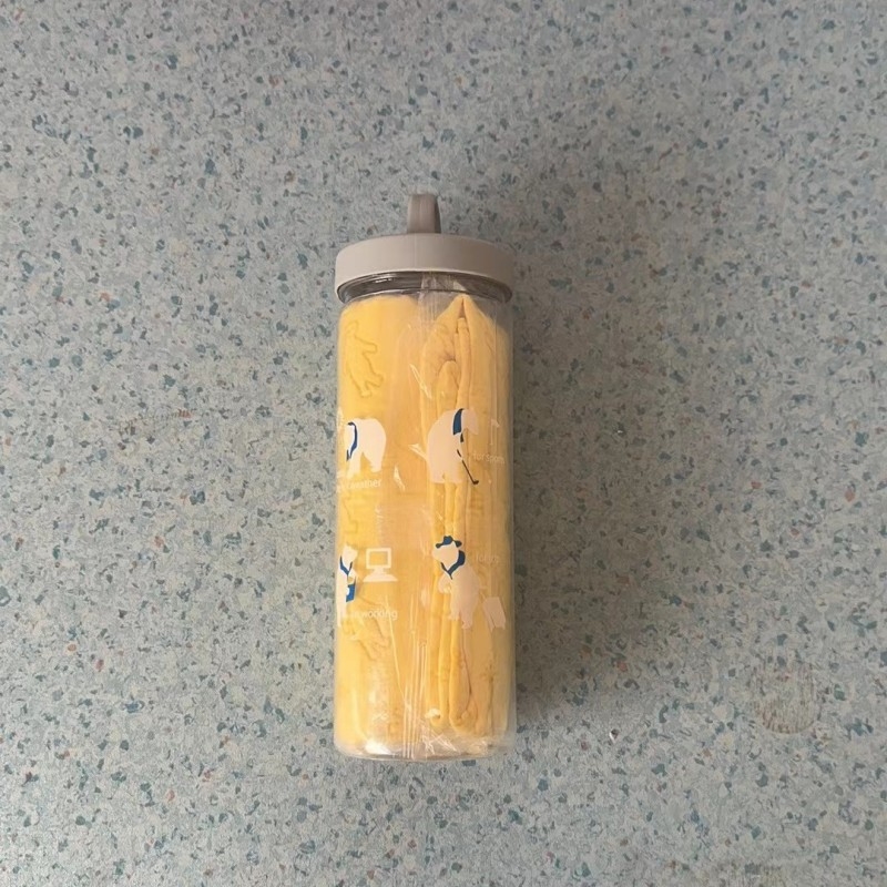 Veliki upijajući ručnik za kupanje psa, imitacija jelenske kože, 66×43 cm