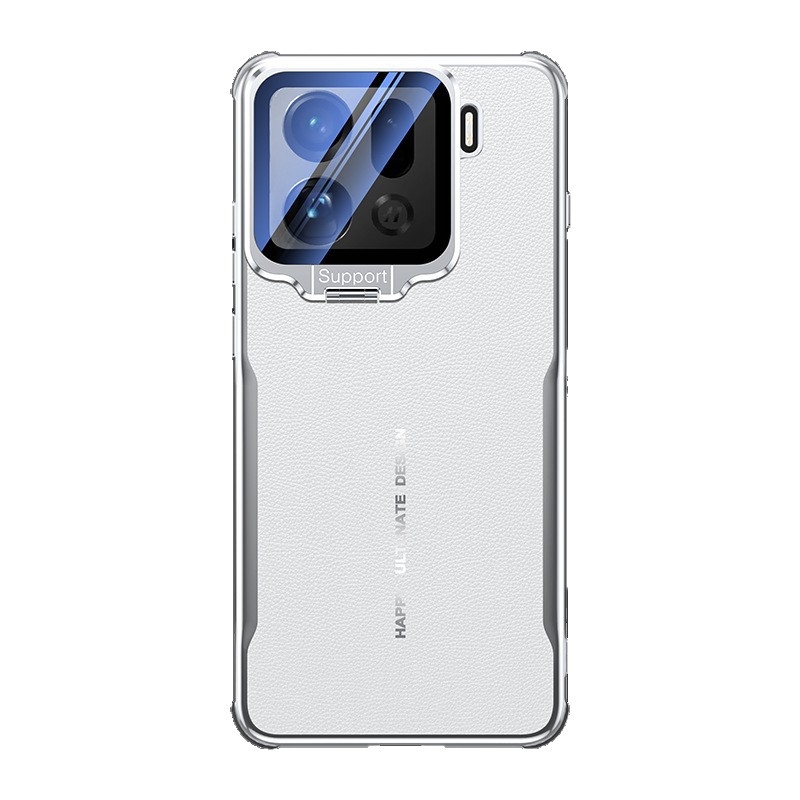 Husă OPPO Find X9S Pro / Find X8U cu suport metalic pentru obiectiv, textură de piele, protecție de lux ușoară. Culori: Alb, Roșu, Negru