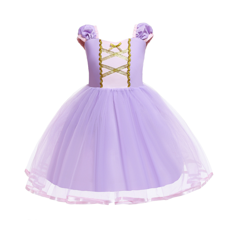 Dječja haljina princeza za djevojčice, ljetni model s tutu suknjom