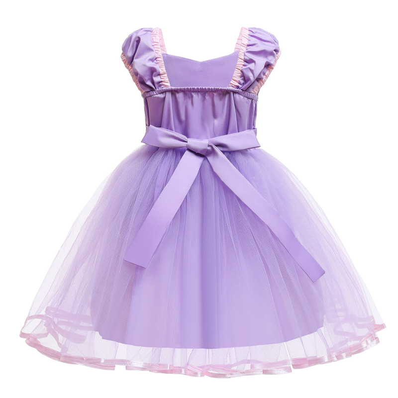 Dječja haljina princeza za djevojčice, ljetni model s tutu suknjom