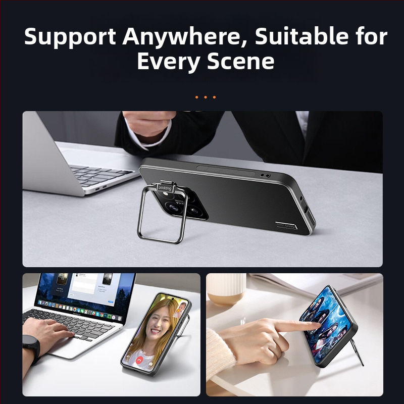 Carcasă Fulcrum cu suport ascuns pentru Xiaomi 14/14 Pro și Xiaomi 13 Pro – protecție completă, rezistență la căderi