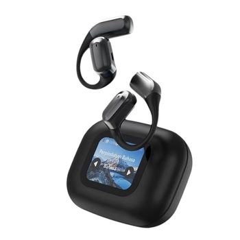 Bluetooth slušalice za kostnu provodljivost s AI prijevodom i bojom zaslona, visokokvalitetan zvuk, A16 Mini Pro, bežično smanjenje šuma, Bluetooth 5.4