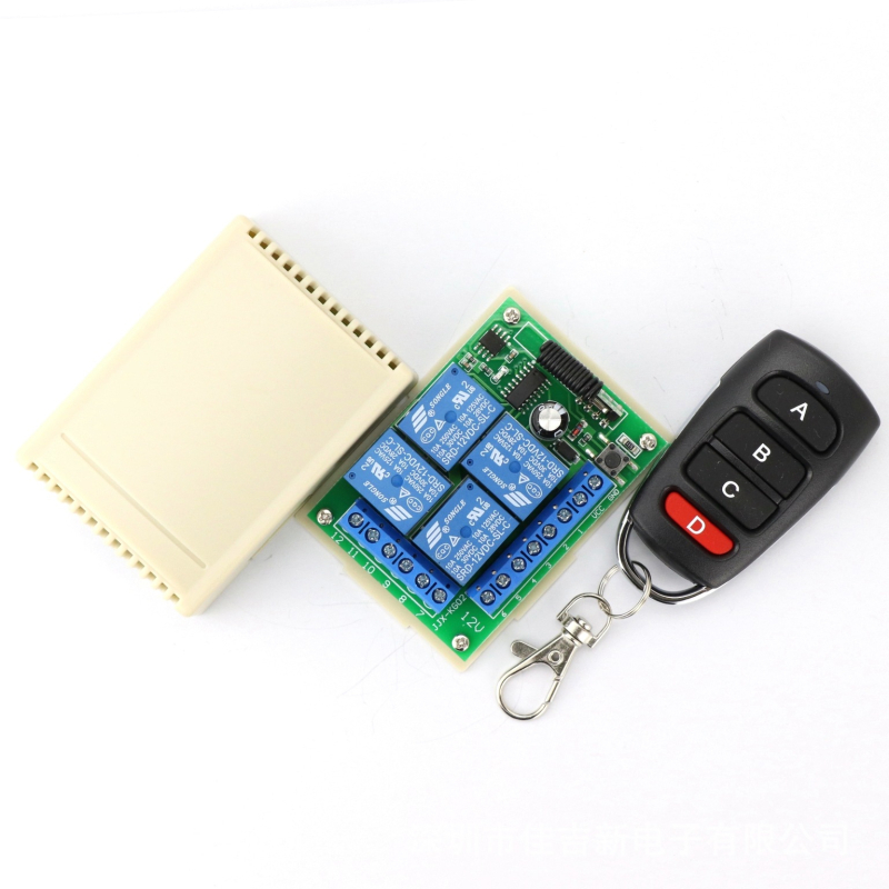 12V četverokanalni bežični daljinski upravljač – transceiver modul