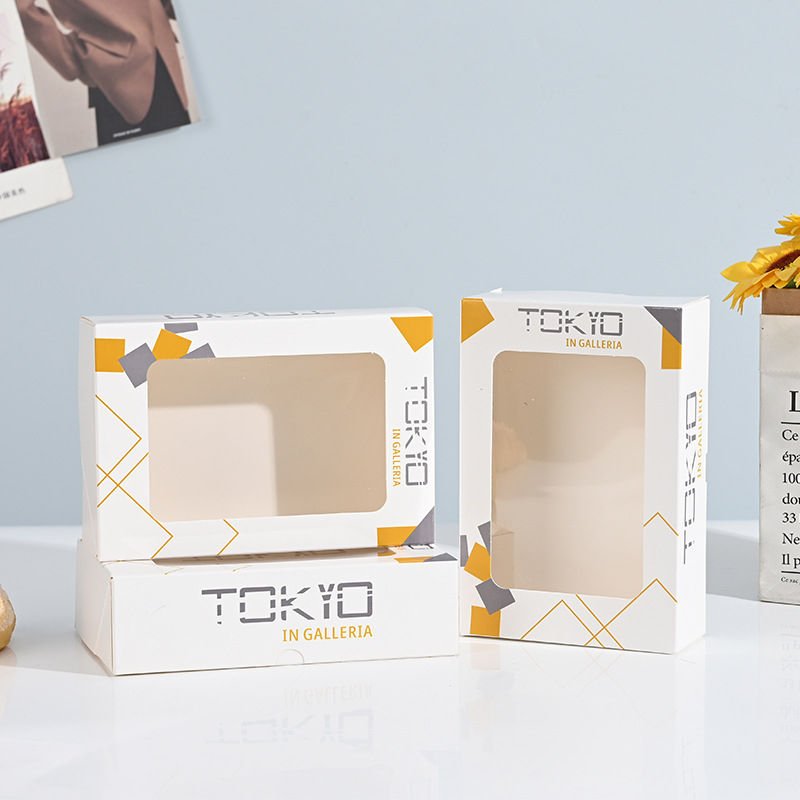 Prozirna kartonska kutija za sushi s prozorom i tortama