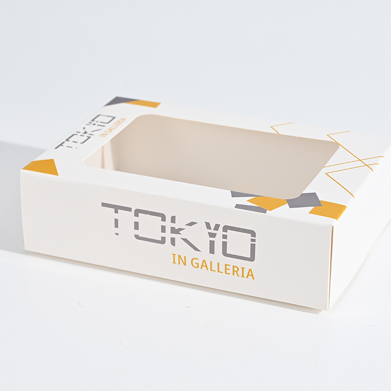 Prozirna kartonska kutija za sushi s prozorom i tortama