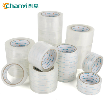 Chuangyi Velika prozirna traka za pakiranje, duljina 60 yd, širina 45 mm, debljina 10 mm, BOPP, za ured i pakiranje, model CY1270