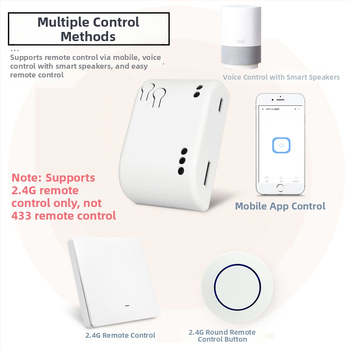 Upravljački sustav pristupa vratima s WiFi modulom, 220–12V, daljinsko upravljanje putem mobilnog telefona, Bluetooth daljinski prekidač i glasovno upravljanje