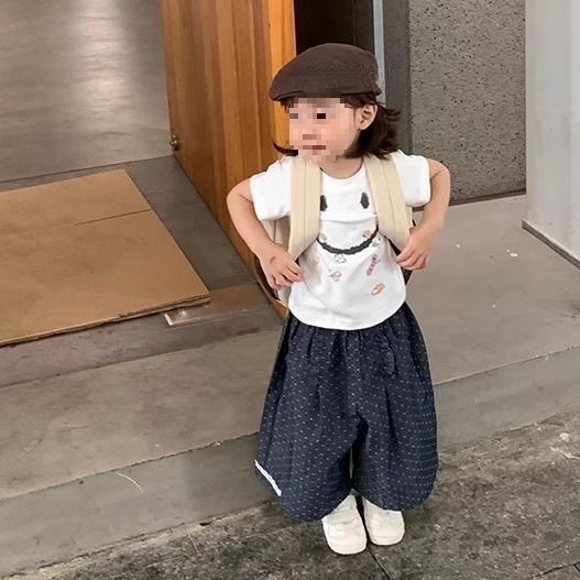 Pamukasta kratka majica za bebe s karikaturom, unisex, 0–12 mjeseci, ljeto 0075A282