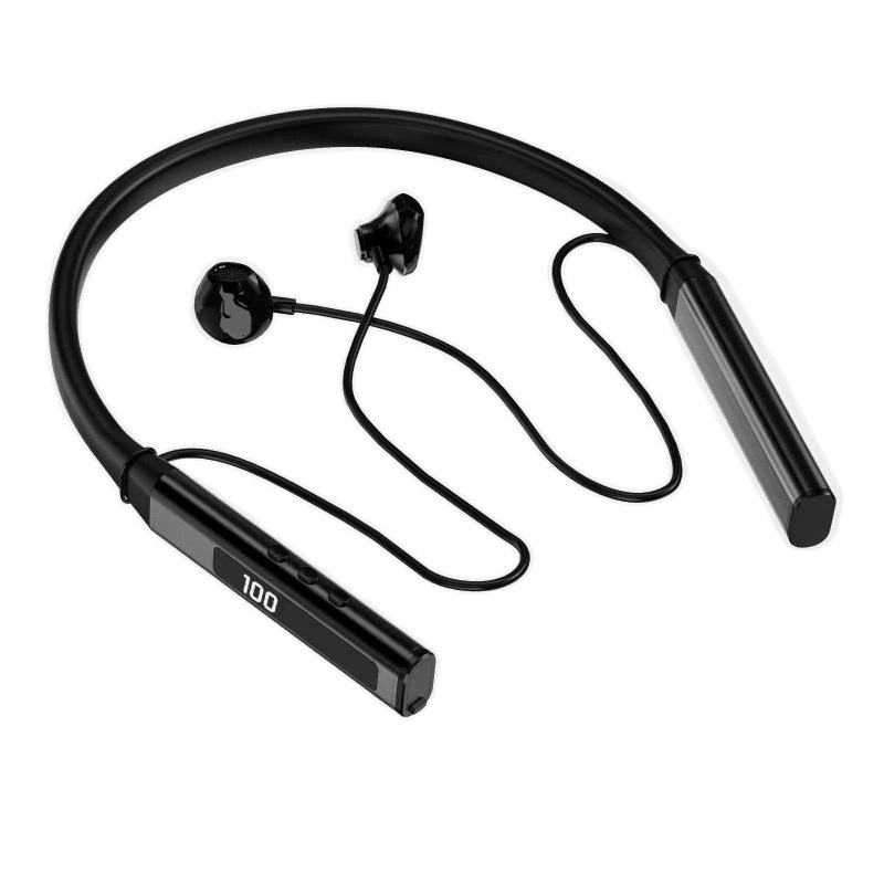 Bluetooth slušalice oko vrata, duga baterija, mala latencija, univerzalna kompatibilnost, slot za karticu