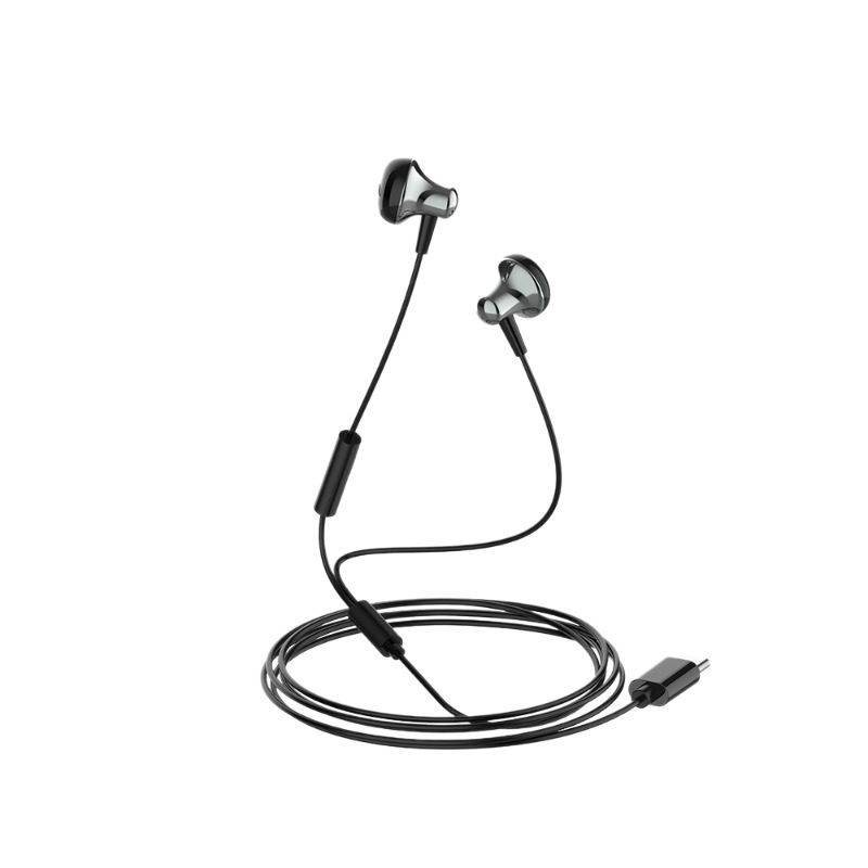 In-ear žične slušalice, 3,5 mm, Type-C sučelje, metalno kućište, za igre i glazbu – Lidenuo