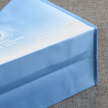 Torba od netkanog materijala s laminiranim premazom, prilagodljiva reklami, sklopiva torba za kupovinu