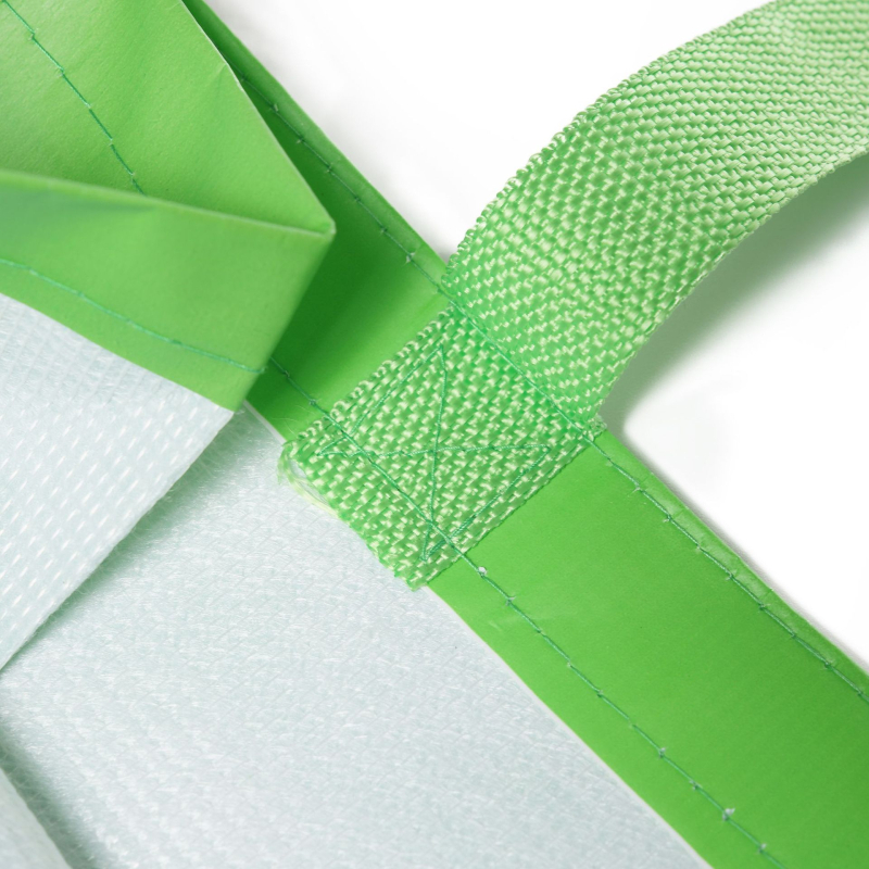 RPET laminirana torba za kupovinu od netkanog materijala, tote stil, boja ispisa, prilagodljiva, Lixin