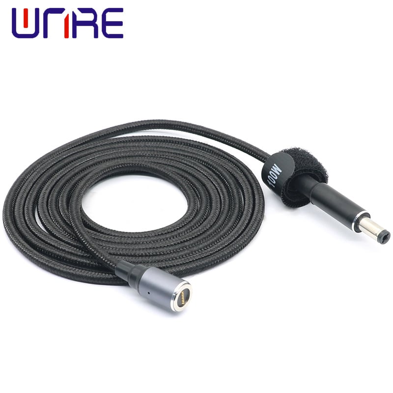 CXDC-7.4x0.6 Dell mágneses DC adapter kör csatlakozóval, mágneses gyors töltés, férfi csatlakozó