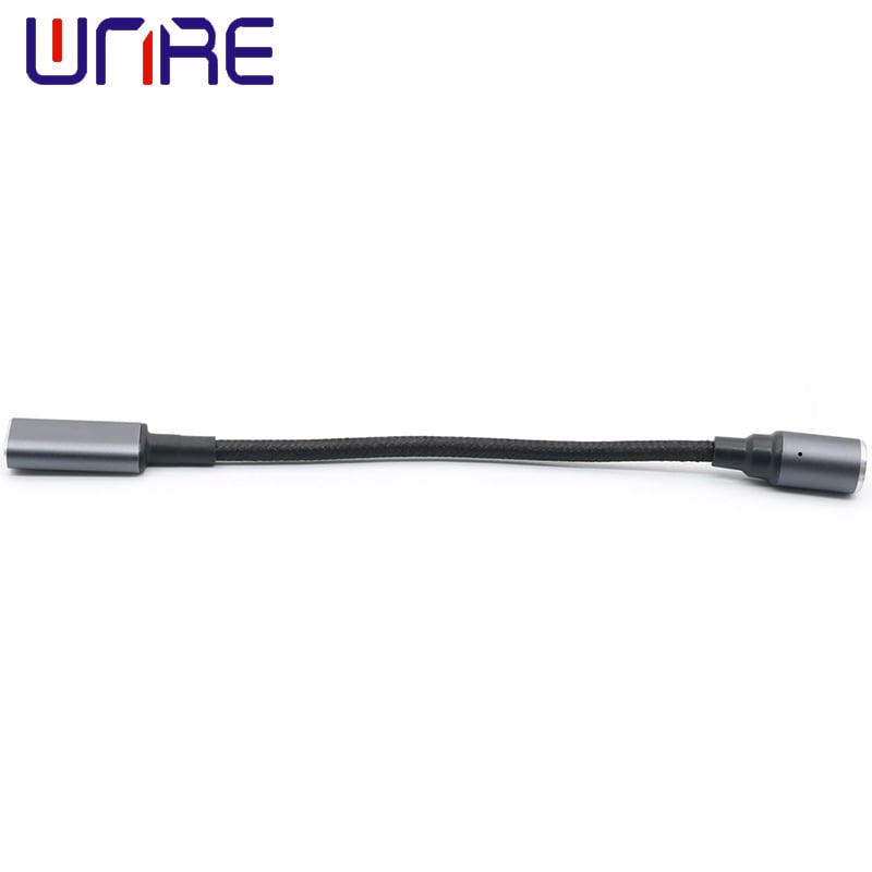 CXDC-7.4x0.6 Dell mágneses DC adapter kör csatlakozóval, mágneses gyors töltés, férfi csatlakozó