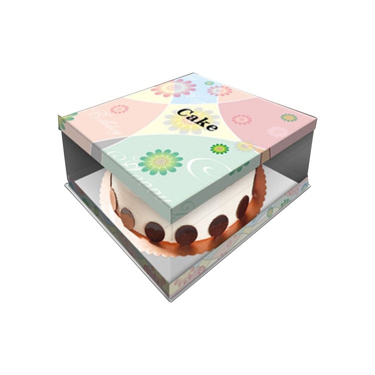 Prilagodljiva prozirna kutija za poklone za rođendanske torte i deserte od PVC/PET plastike