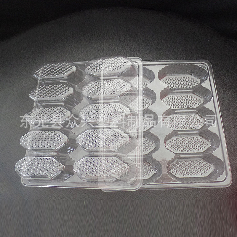 Prilagođena plastična kutija za kozmetiku s flokiranim PVC-om i blister tanjur