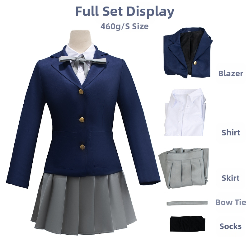 K-On! cosplay: Nakano Azusa i Hiratsuka Yui – JK uniforma, školska uniforma, komplet za anime cosplay