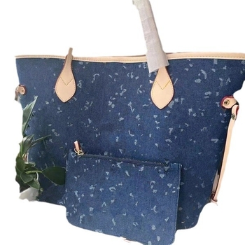 Ženska tote torba u denimu, velika kapaciteta, crossbody torba, minimalistički dizajn