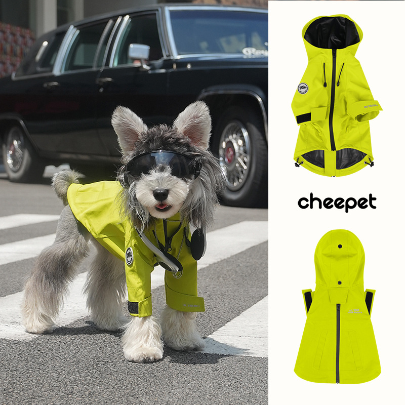 Cheepet vjetrozaštitna jakna za male pse - Toy Poodle i Bichon Frisé, jesen-zima