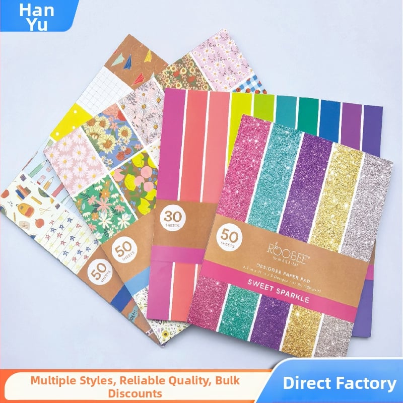 Ručne vyrobené samolepky z dvojitého offsetového papiera, kreslený štýl, pre DIY umenie a scrapbooking