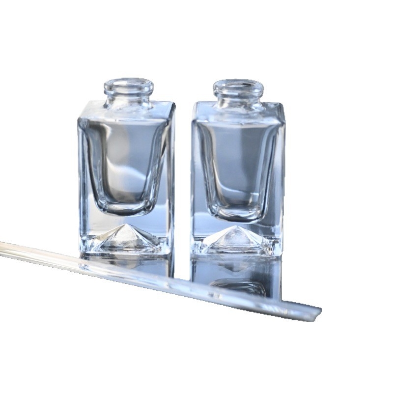 10 ml üvegparfümös üveg snap-fedéllel, új dizájn, folyamatos permetezés, színes gömb