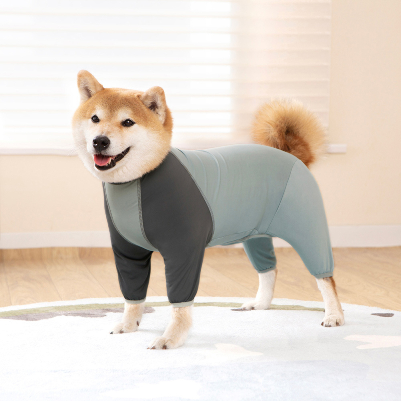 Odeća za pse za proljeće-ljeto s zaštitom od sunca i brzo sušenje, za srednje i velike pse (Labrador, Shiba Inu)
