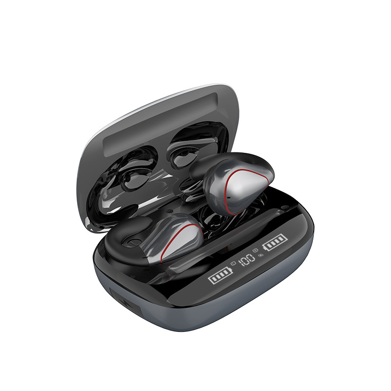T20 Bluetooth slušalice s dizajnom protoka zraka i klipsom za uho, otvoren dizajn, bežični stereo
