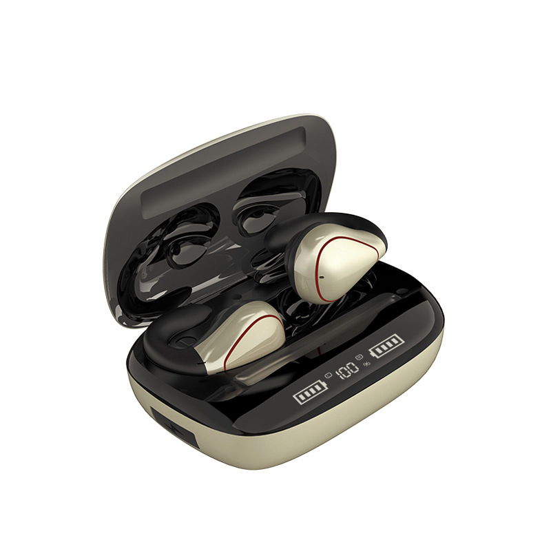 T20 Bluetooth slušalice s dizajnom protoka zraka i klipsom za uho, otvoren dizajn, bežični stereo