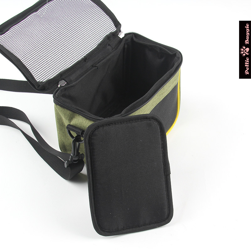 Prozračna torba za mala kućna ljubimca s ručkom i crossbody naramenicom za šetnje