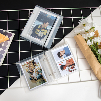 3–6 inčni foto album s džepićima za fotografije, karte vlaka, vizitke i kartice idola
