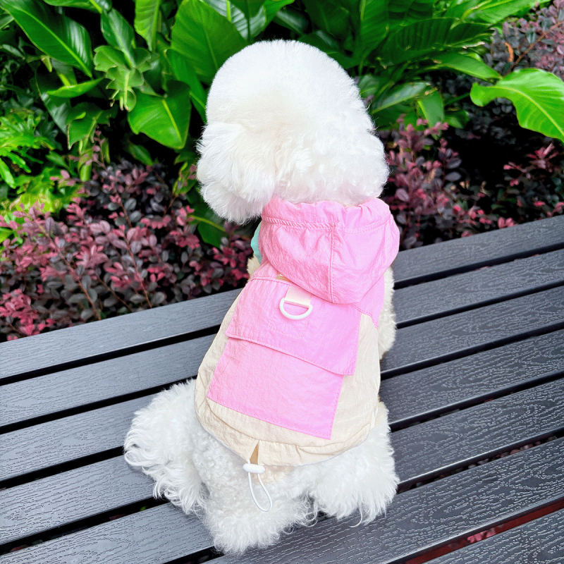 Hoodie s zaštitom od sunca za kućne ljubimce – pse i mačke, ljetna vanjska odjeća za Bichon Frise, Toy Poodle i Schnauzer