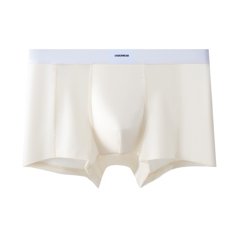 Muške bokserice od satena s Ice Silk, prozračne, ljetna svježina, luksuzno donje rublje