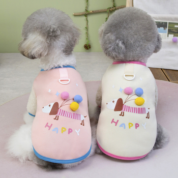 Jesensko-zimski plišasti pulover za male pse i mačke (Teddy Bichon)