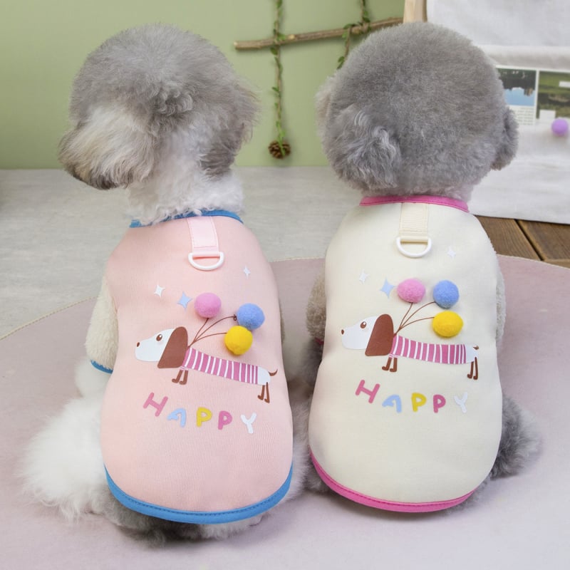 Jesensko-zimski plišasti pulover za male pse i mačke (Teddy Bichon)