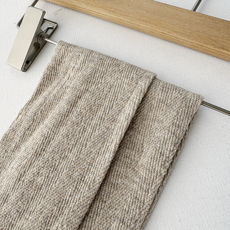 Ženske čarape s uzorkom herringbone, sjajna srebrna nit, jacquard tkanina na pamukovoj podlozi