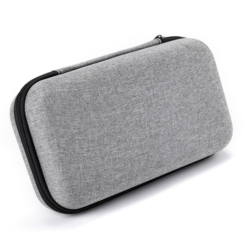 Carcasă rigidă din EVA pentru electronice 3C, husă de depozitare antișoc, 18×10×5 cm, neagră; culori personalizabile.