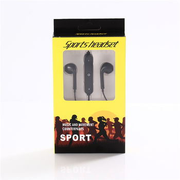 S6 Bežične slušalice s trakicom oko vrata, Bluetooth 5.0, kompaktne sportske stereo ušne slušalice
