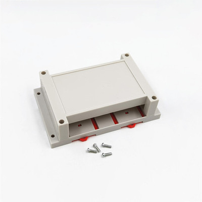 XLK-2 пластмасов корпус за PLC индустриален контролен бокс, размери 145 × 90 × 40 mm, с обработени отвори