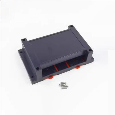 XLK-2 пластмасов корпус за PLC индустриален контролен бокс, размери 145 × 90 × 40 mm, с обработени отвори