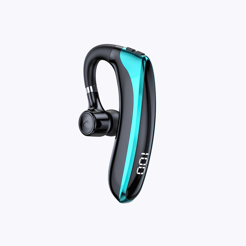 Bežično Bluetooth slušalica s kukom za uho, jednostrani dizajn, više od 8 sati trajanja, za sport, trčanje i poslovne potrebe.